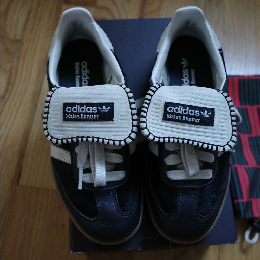 Adidas x Wales Bonner Samba Black Ponyhair